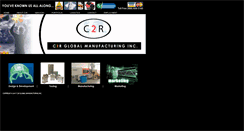 Desktop Screenshot of c2r-globalmfg.com